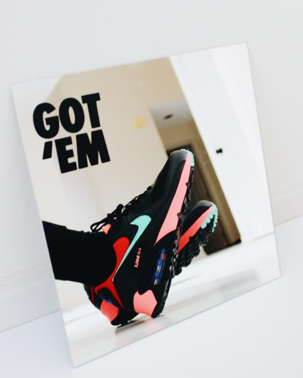 Got ’Em Mirror | Aesthetic Nike Inspired Wall Decor